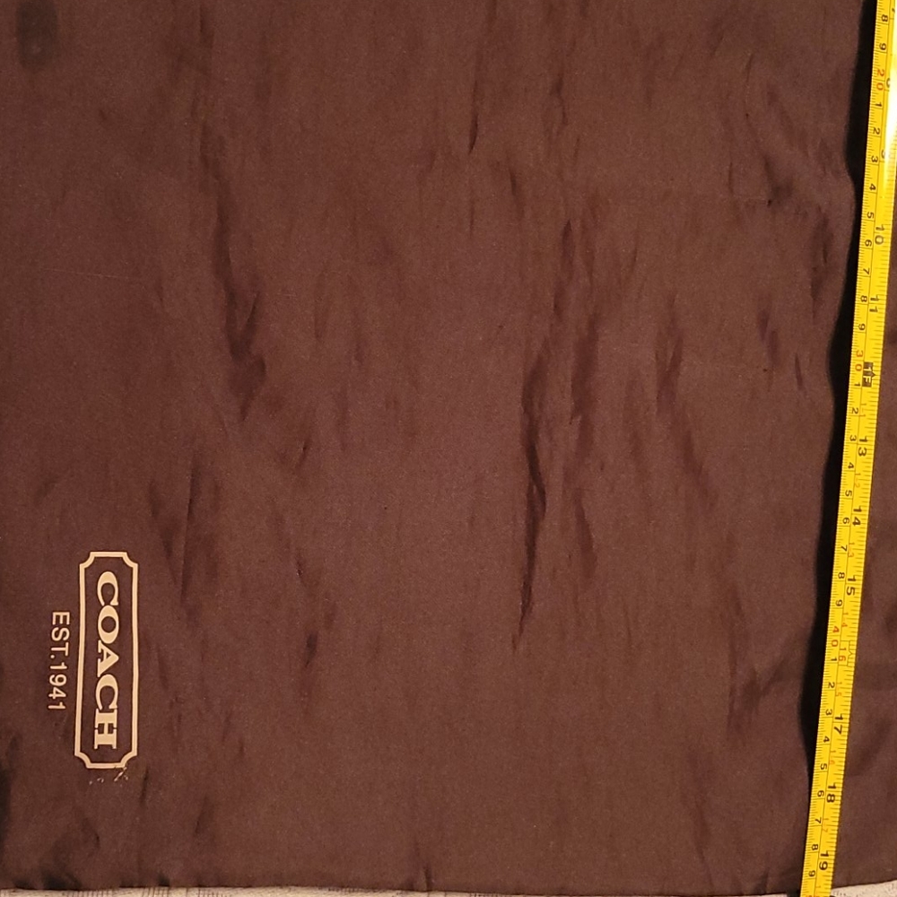 Authentic Coach Dust Bag